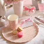 8 Bicchieri Fiori Vintage Pastello