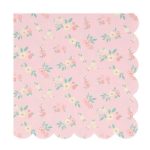 16 Tovaglioli Piccoli Fiori Vintage Pastello