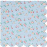 16 Tovaglioli Fiori Vintage Pastello