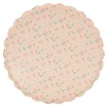 8 Piatti Fiori Vintage Pastello