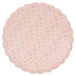 8 Piatti Fiori Vintage Pastello