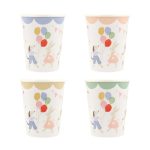 8 Bicchieri Animal Friends