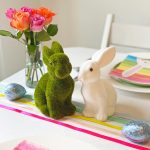 Coniglietto Erba Sintetica