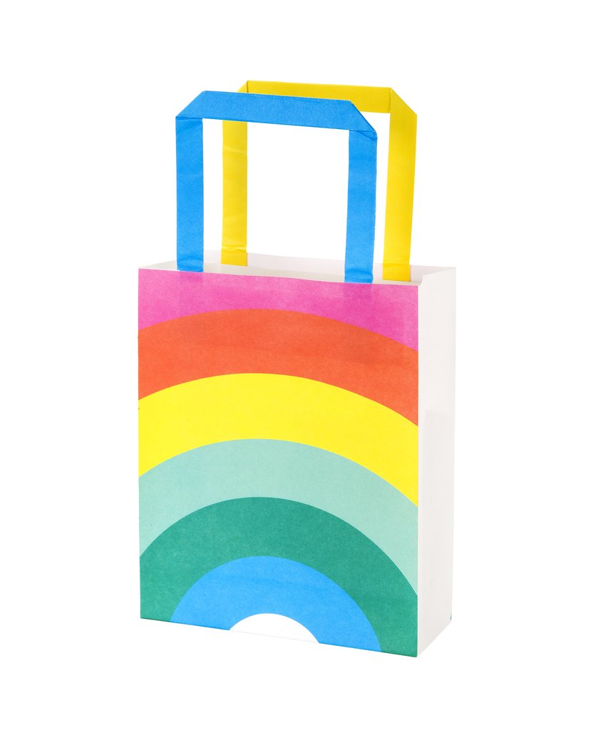 8 Rainbow Party Bags