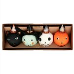 4 Palline con Sorpresa - Halloween Vintage