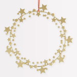 Ghirlanda Stelle Oro