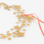 Ghirlanda Stelle Oro