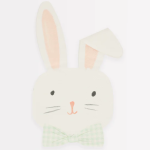 16 Tovaglioli Coniglietto con Fiocchetto