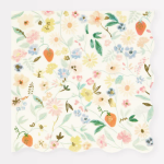 16 Tovaglioli Floreali Piccoli