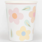 8 Bicchieri Margherite Pastello