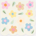 16 Tovaglioli Margherite Pastello