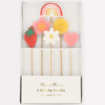 6 Candeline Happy Icons