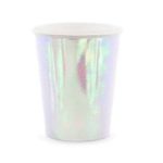 6 Bicchieri Iridescenti in Carta