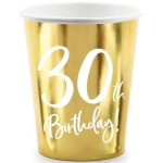 6 Piattini 30th Birthday