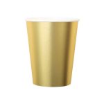 8 Bicchieri Oro Satinato