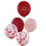 Kit 5 Palloncini 12" San Valentino