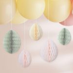 5 Decorazioni Uova di Pasqua