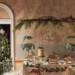 Festone Foglie Natalizie