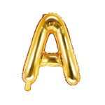 Lettera A Stampatello Oro