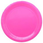 25 Piatti Fuxia in Carta