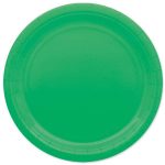 25 Piatti Verdi in Carta