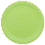 25 Piatti Verde Lime in Carta