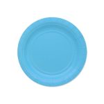 25 Piattini Azzurri in Carta