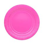 25 Piattini Fuxia in Carta