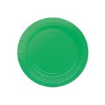 25 Piattini Verdi in Carta