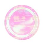 6 Piattini Iridescenti in Carta