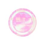 6 Piattini Iridescenti in Carta