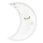 6 Piatti Luna Bianca