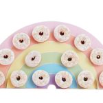 Rainbow Donut Wall