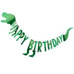 Festone Happy Birthday Dinosauri
