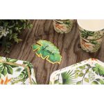 6 Segnaposto Foglia Tropicale