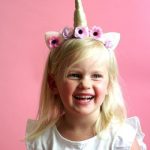 Cerchietto Unicorno con Fiori