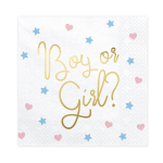 20 Tovaglioli Boy or Girl?