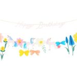 Festone Unicorni e Fiori
