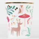 8 Bicchieri Bosco Invernale