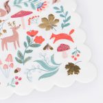 16 Tovaglioli Piccoli Bosco Invernale