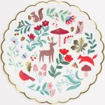 8 Piatti Bosco Invernale