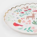 8 Piatti Bosco Invernale