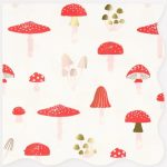 16 Tovaglioli Funghi