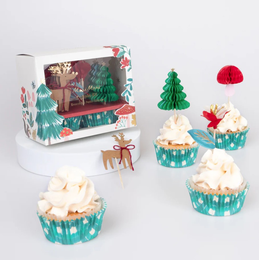 Cupcakes Kit Bosco Invernale - immagine 3