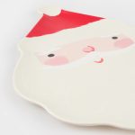 Piatto Babbo Natale in Melamina