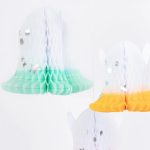 6 Fantasmi Pastello a Nido D'Ape