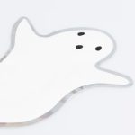 16 Tovaglioli Fantasma con Bordo Argento