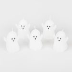 5 Mini Candele Fantasmi