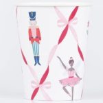 8 Bicchieri Schiaccianoci e Fiocchi