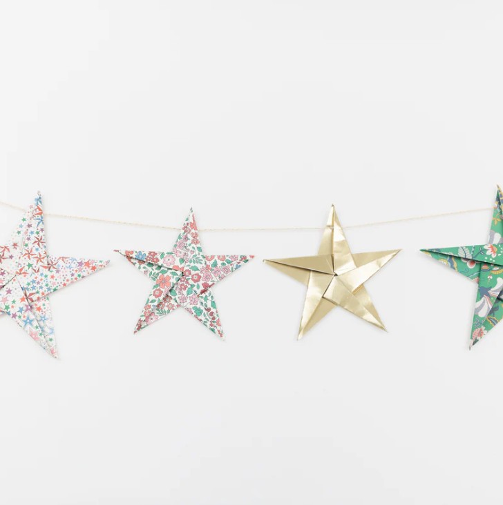 Festone Stelle Natale Liberty - immagine 3